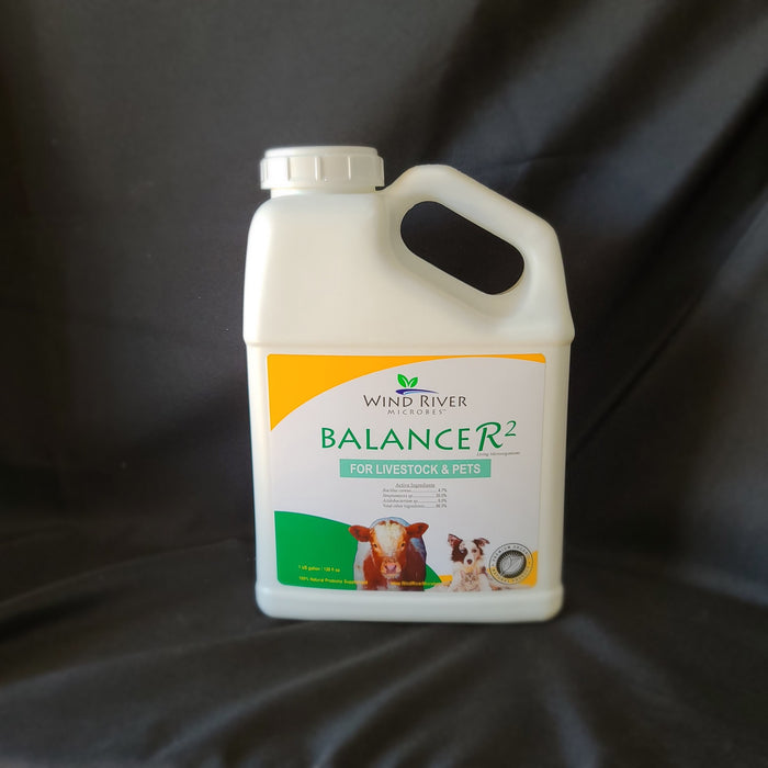 BalanceR2 - Antifungal & Livestock Probiotic - Wind River Microbes - Organic Microbes and Fertilizers for Plants, Trees, and Animals. Made in the USA.